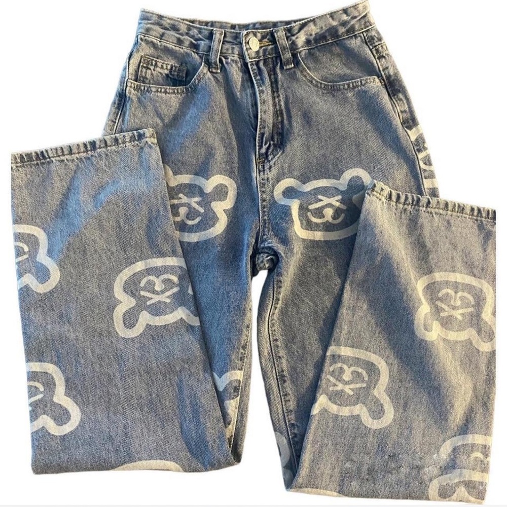 Vintage teddy jeans